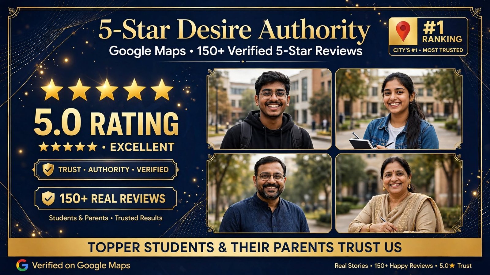 5-Star Desire Authority on Google